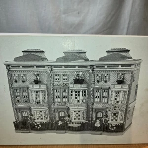 Department 56 Mulberrie Court Brownstones Dickens Village BRAND NEW! - Picture 1 of 12