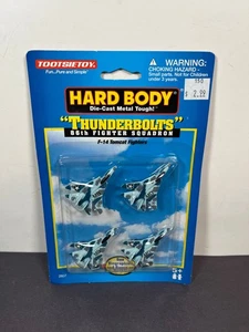 TootsieToy Hard Body THUNDERBOLTS F-14 TOMCAT FIGHTERS Squadron Plane Set 1998 - Picture 1 of 7