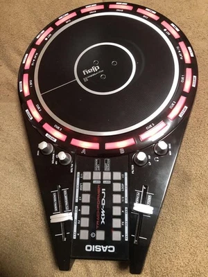 Casio XW-DJ1 Track Former DJ Controller Turn Table Black - Image 1 of 3