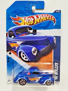 HOT WHEELS 2011 HW RACING '41 WILLYS in BLUE * - Picture 1 of 4