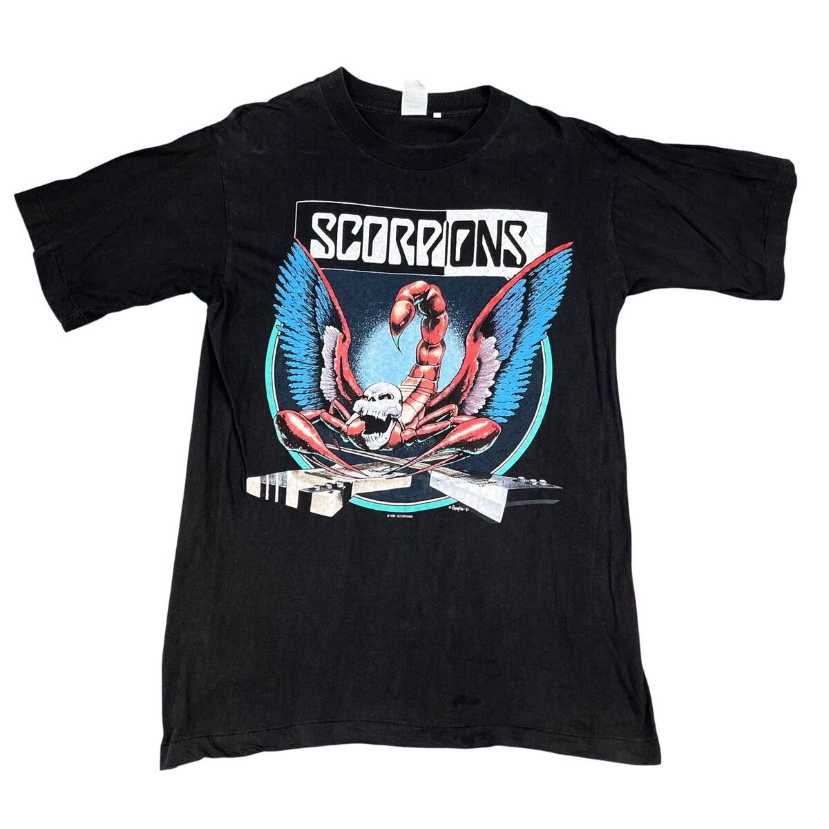 Scorpions Tour T Shirt In Men's Vintage T-Shirts for sale | eBay Scorpions Tour T Shirt In Men's Vintage T-Shirts for sale | eBay