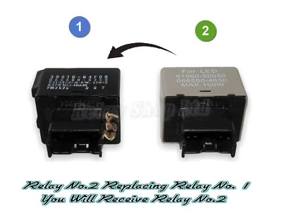 Suzuki Turn Signal Flasher (Replacement) Relay 38610-84F00 066500-5350 FM257X - Image 1 of 4