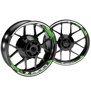 Pegatina de llanta Kawasaki Z800 Dots Premium gtl. Pegatina borde llanta moto - Imagen 1 de 6