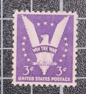 Scott 905 - 3 Cents Win The War - MNH - PSE Cert Grade 98 - SCV - $150.00 - Picture 1 of 3