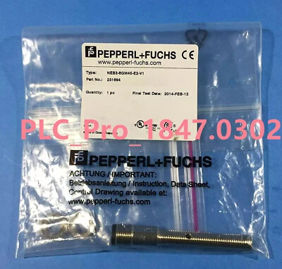 1PC New For Pepperl+Fuchs NEB3-8GM45-E2-V1  Inductive Proximity Sensor Fast ship - Image 1 of 4