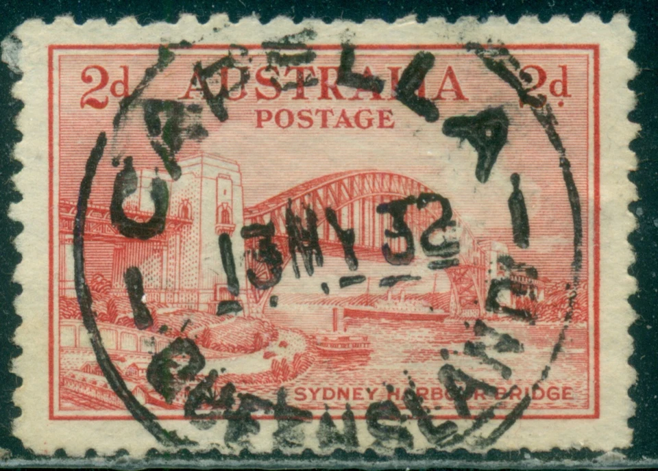 AUSTRALIA SCOTT # 130, SYDNEY HARBOR BRIDGE, USED, GREAT PRICE! - Image 1 of 1