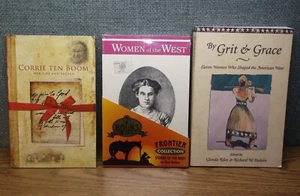 LOT Great Women of the American West & Corrie Ten Boom Jews During Hitler Steber - Picture 1 of 4