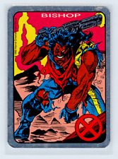1992 Bishop X-Men Marvel Entertainment Vending Machine Foil Sticker Card Vintage