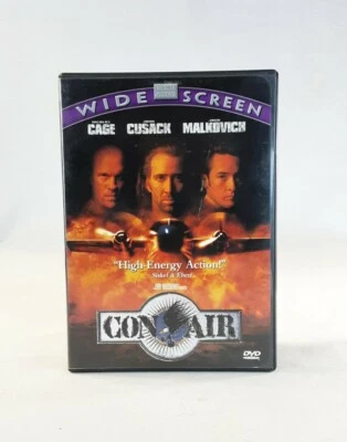 Con Air (DVD, 1997) Nicolas Cage, John Cusack, John Malkovich. - Image 1 of 3