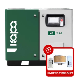 7.5KW/10HP  39CFM Silent Rotary Screw Air Compressor 116psi 3-Phase Air-cooled - Picture 1 of 13