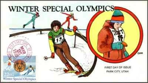 #2142 Winter Special Olympics Collins FDC - Picture 1 of 1