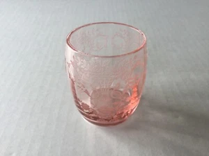 Cambridge Glass Rare Portia #8168 PINK 2 1/2oz Shot Glass (6 available) - Picture 1 of 7