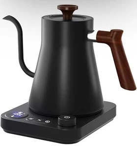 Stainless Steel 1200W Electric Gooseneck 0.9L Kettle Temperature Control - Bild 1 von 6