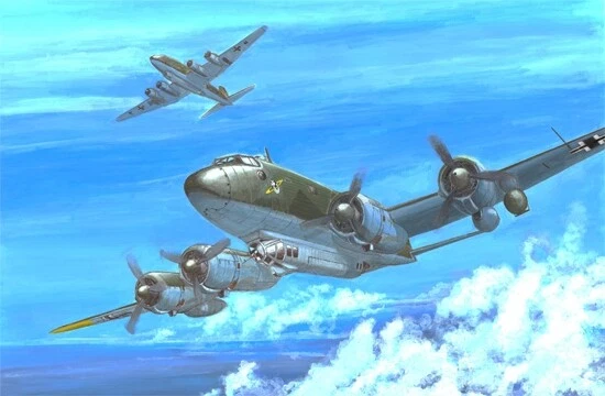 Trumpeter 01637 FW-200 C-3 CONDOR 1:72 Kit di modellismo - Immagine 1 di 1