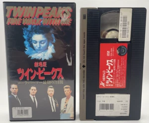 Twin peaks fire walk with me 1992 VHS David Lynch Ray Wise Sheryl Lee English - Picture 1 of 16
