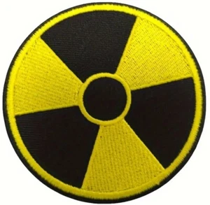 🔥 NUOVO Patch Nuke Radiazioni Nucleari Radioattive Ferro Cucire Simbolo Distintivo - Foto 1 di 6