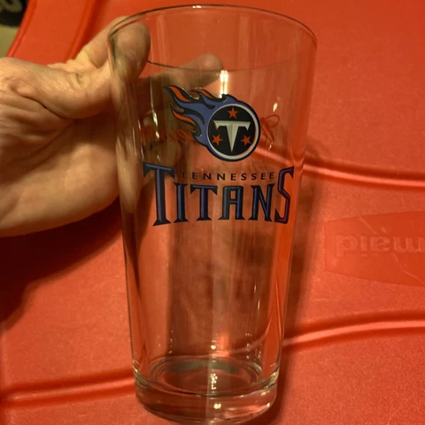 Tennessee Titans Budweiser 16oz Glass Cover