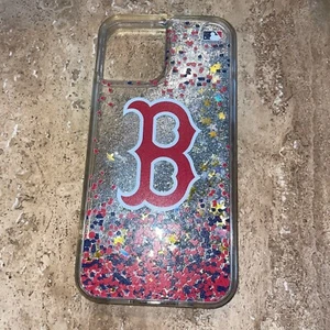 iPhone 12 Boston Red Sox Phone Case Bling Glitter! May Fit Other iPhones - Picture 1 of 4