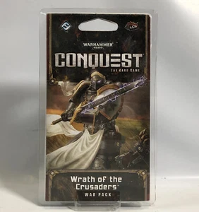 NEW Warhammer 40k Wrath of the Crusaders War Pack Conquest Card Game LCG Sealed - Picture 1 of 7