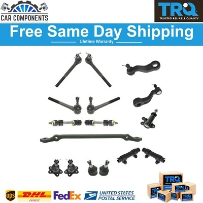 TRQ New Front Steering & Suspension Kit For 1993-2000 Chevrolet C1500 Truck - Image 1 of 4
