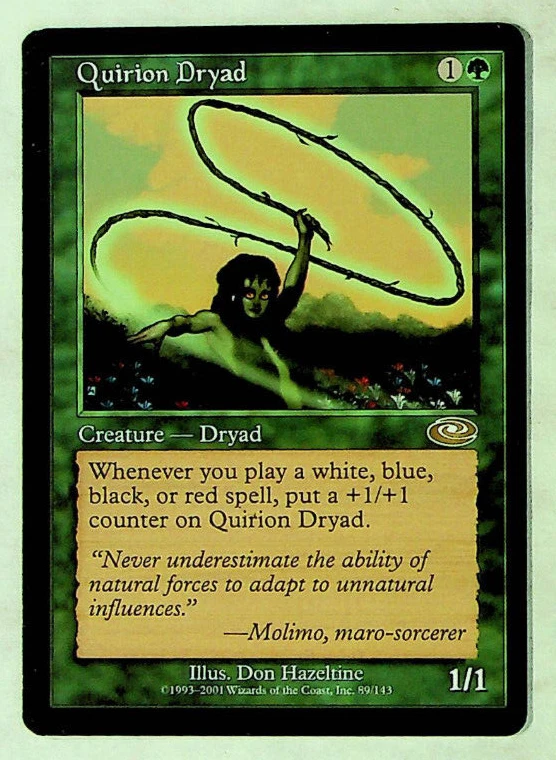 Quirion Dryad - Planeshift - 2001 - Magic the Gathering - Image 1 of 1