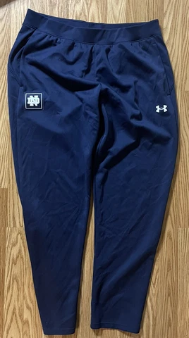 Notre Dame Football Team Issued Under Armour Pants Size XL Cover
