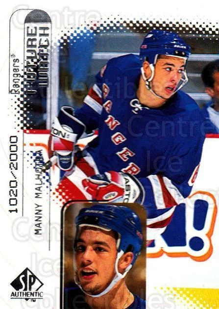 1998-99 Sp Authentic #101 Manny Malhotra - Image 1 of 1