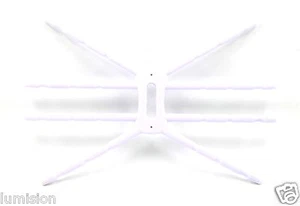 WHITE Spider Flexible Grip Holder Stand Mount for iPhone SAMSUNG HTC LG Phone - Picture 1 of 10