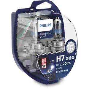 Philips RacingVision GT200 Car Headlight Bulbs H7 (Twin) 12972RGTS2 - Picture 1 of 2