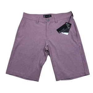 Travis Mathew Mens Beck Save The Day Shorts Golf Shorts New 1MU351 Size 32 10.5" - Imagen 1 de 11