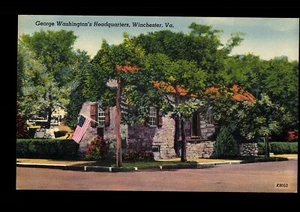 postcard George Washington Headquarters, Winchester,VA (P-1-J) - Picture 1 of 2