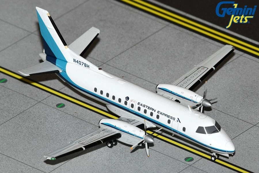 Eastern Express Saab 340A N407BH Gemini Jets G2EAL1306 Scale 1:200 IN STOCK - Image 1 of 1