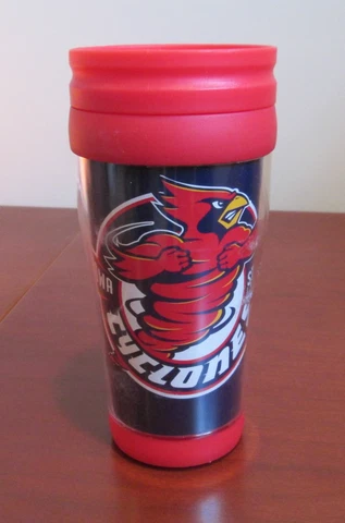 BLOWOUT SPECIAL Iowa State University - Cyclones 16 oz. Plastic Travel Mug Cover