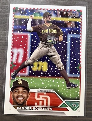 2023 Topps Holiday - Xander Bogaerts #H21 - Image 1 of 2