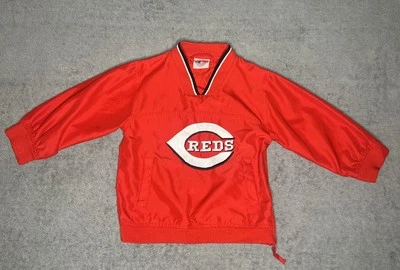 Cincinnati Reds Genuine MLB Merchandise Youth 4 Pullover Toddler Side Zip Up - Image 1 of 4