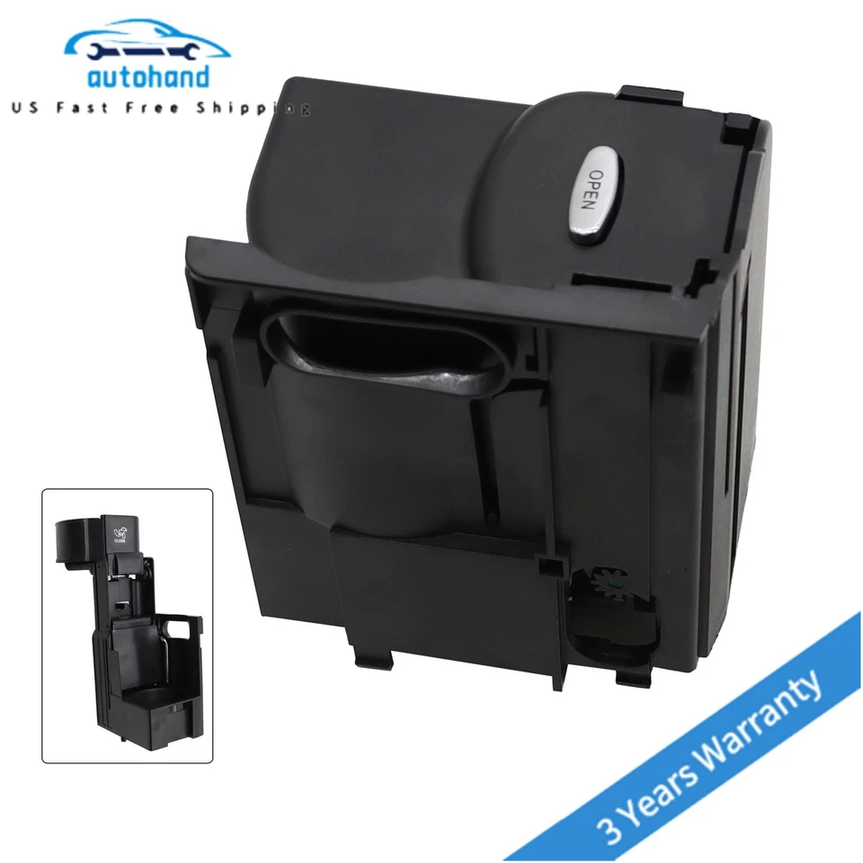 Front Retractable Cup Holder For Mercedes Benz W211 E320 E350 03-11 2116800014 Foto 1 de 4