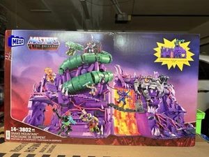 NEW Mega Construx Masters of the Universe Snake Mountain He-Man Set Complete - Picture 1 of 10