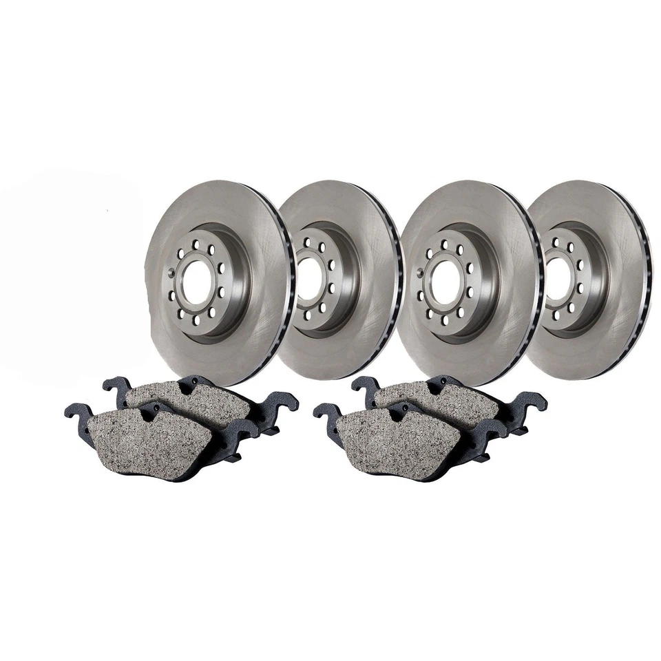 Kit de frenos de disco delanteros y traseros Mechanics Choice para Honda Pilot 2012-2015 Foto 1 de 1