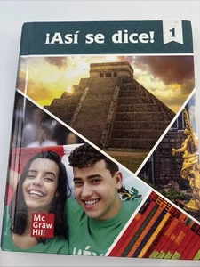 Asi Se Dice! Level 1, Hardcover by Mcgraw Hill - Imagen 1 de 7
