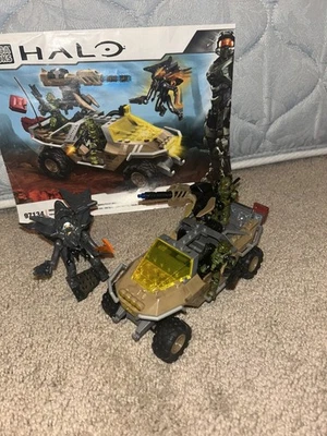 Halo Mega Bloks UNSC Night Ops Gausshog set #97134 w/ Instructions 99% Complete - Image 1 of 4