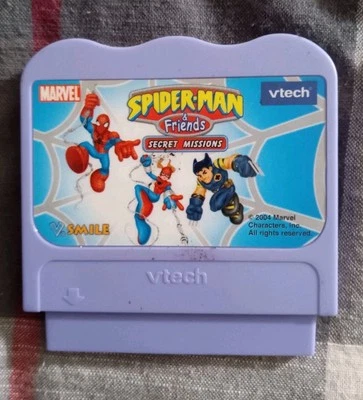 VTech Learning Game: Marvel Spider-Man & Friends (Secret Missions) 2004 - Image 1 of 2
