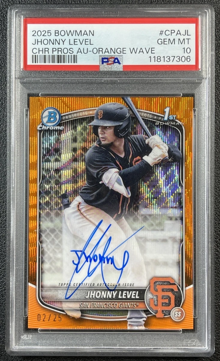 Bowman Chrome Orange Auto for sale | eBay