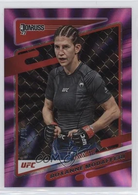 2022 Donruss UFC Holo Purple Laser /99 Roxanne Modafferi #193 - Image 1 of 2