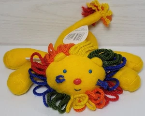 Vintage 1992 Hallmark Lion "Orgulloso de ti" melena de hilo con etiqueta - Imagen 1 de 7