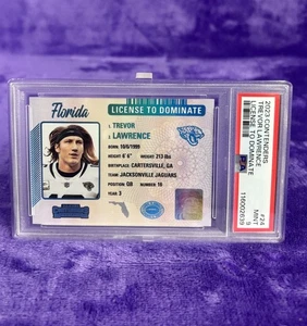 Trevor Lawrence Licencia para Dominar 2023 Contenders CASE HIT SP 24 PSA 9 LOW POP - Imagen 1 de 3