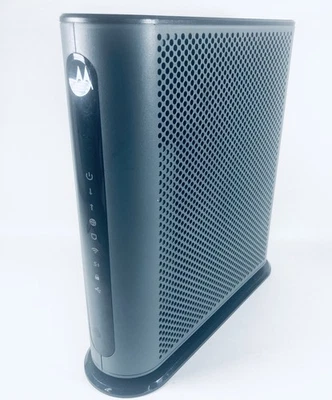 Motorola MG8702 Cable Modem Wi-Fi Router Black No Power Cord TESTED WORKING - Image 1 of 4