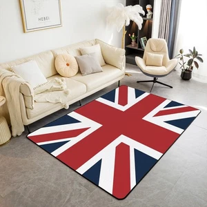 Die Union Flagge Vorleger 5x7 The Union Jack Britische Flagge Wohnzimmer Teppiche, Rev... - Bild 1 von 7