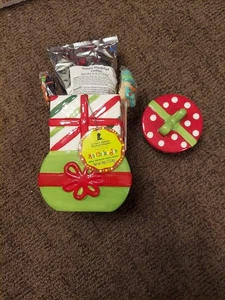 SCM St.Jude Stacked Presents Mini Cookie Jar COMPLETE - Picture 1 of 8