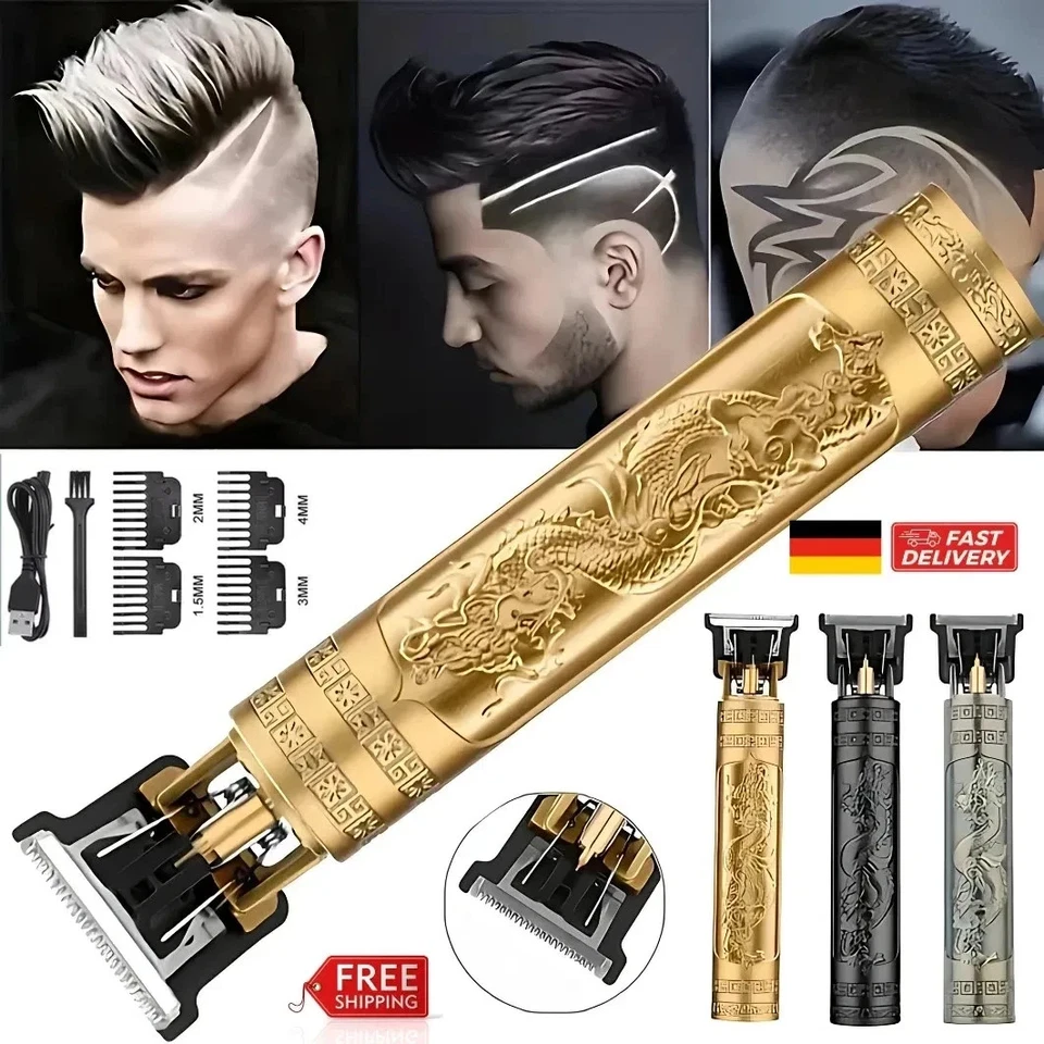 MARKENLOS Profi Haarschneidemaschine Haarschneider Bart Trimmer Rasierer Hair Clipper T9