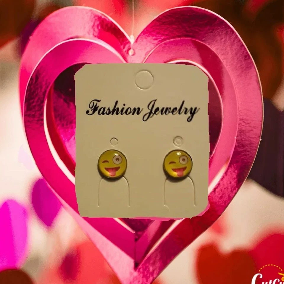 ORECCHINI FACCINE SMILE WHATSAPP!!! - Immagine 1 di 1